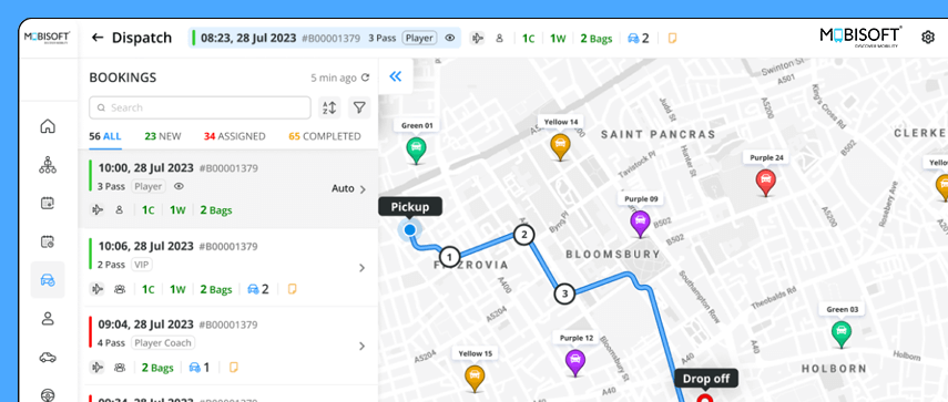 Real-Time Vehicle Tracking for VIP Event TransportationE Real-time vehicle tracking for event transportation